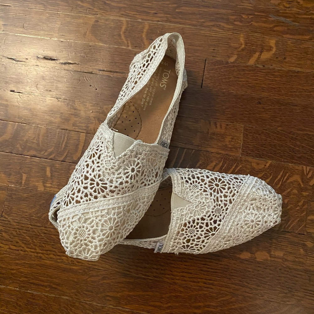 Toms Natural Moroccan Crochet Women's Classics